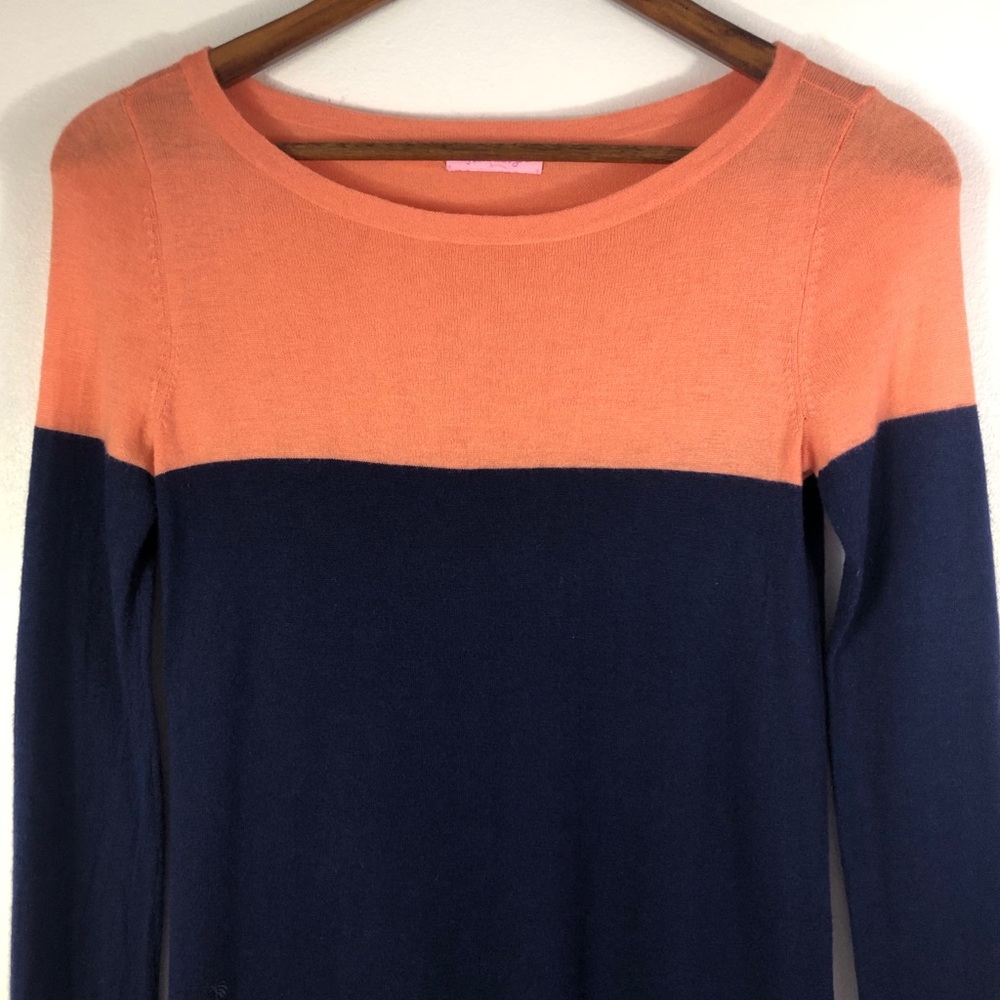 Lily Pulitzer | Colour Block Wool Sweater